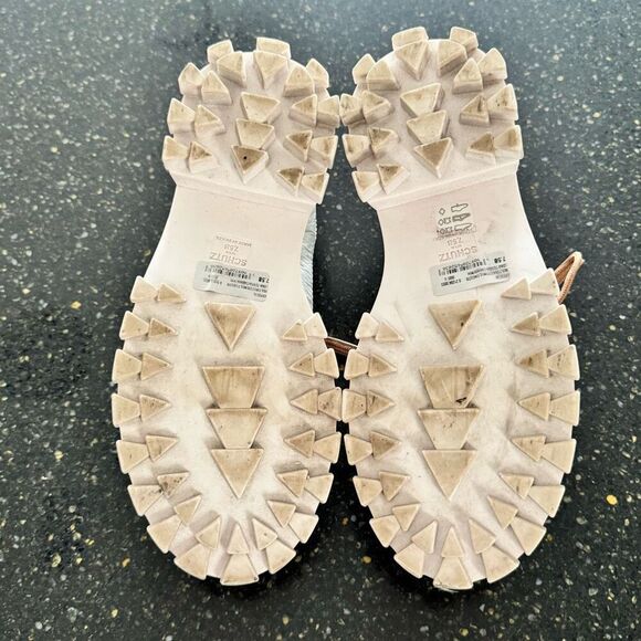 Schultz Krystal Platform Sneakers. Tan. Size 7.5 - Picture 9 of 9